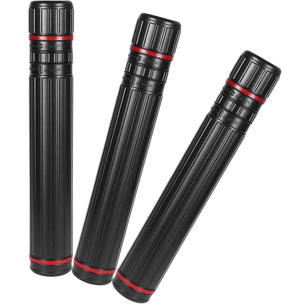 3pcs Telescopic Poster Tube Sturdy Painting Carrier Black Plastic Expandable Storage Tubes for Artwork Mailing Drawing Case
3pcs Telescopic Poster Tube Sturdy Painting Carrier Black Plastic Expandable Storage Tubes for Artwork Mailing Drawing Case