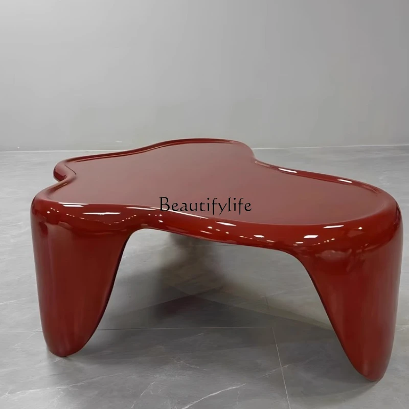 Modern simple butterfly-shaped red coffee table living room fiberglass irregular special-shaped creativity
Modern simple butterfly-shaped red coffee table living room fiberglass irregular special-shaped creativity