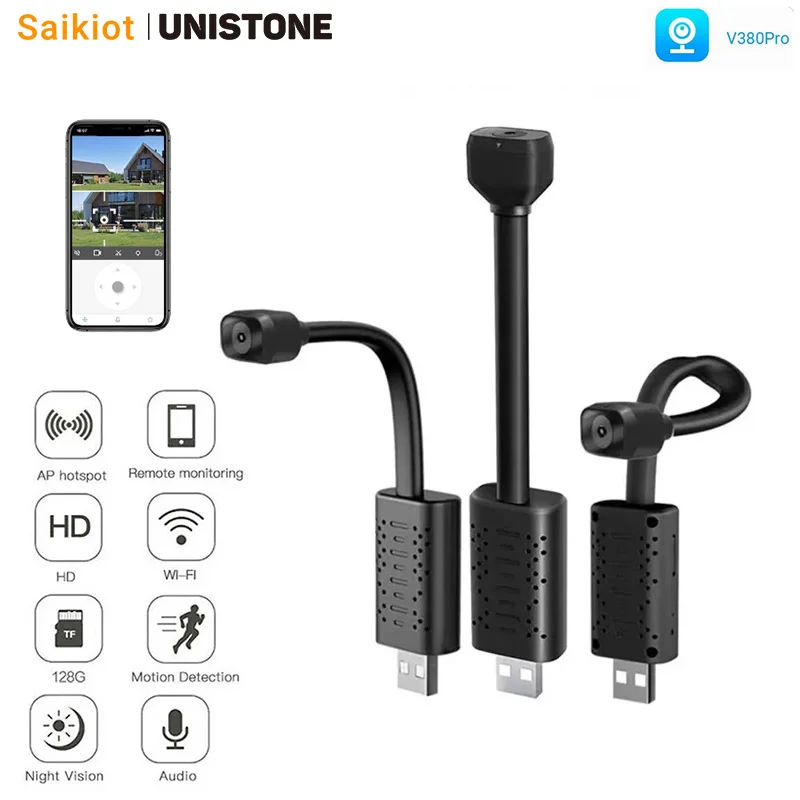 Saikiot V380 Pro WIFI invisible USB Camera 1080P Night Vision Wireless Camera Home CCTV Security V380 Pro Mini Camera
Saikiot V380 Pro WIFI invisible USB Camera 1080P Night Vision Wireless Camera Home CCTV Security V380 Pro Mini Camera