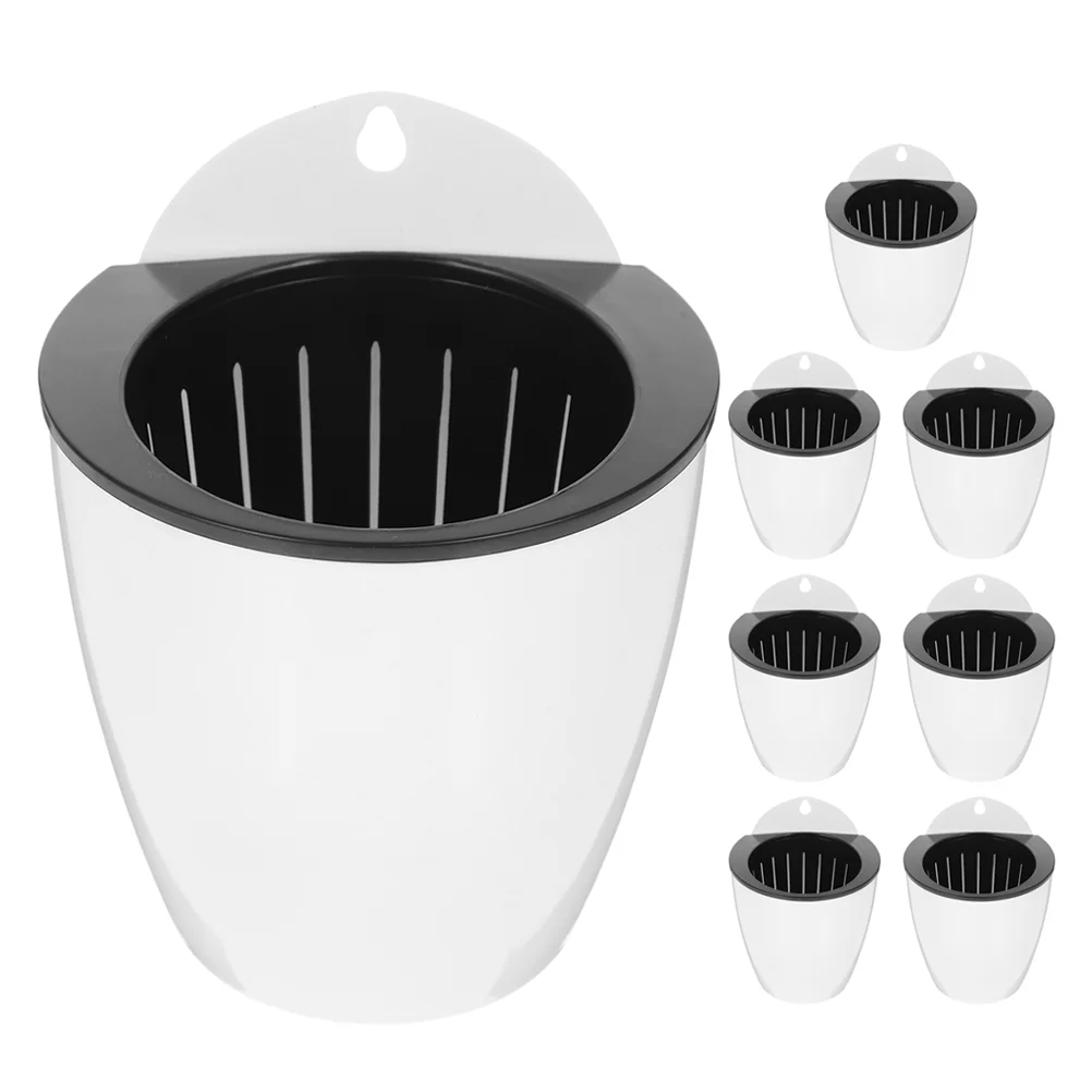 8 Pcs Watering Flower Pot Automatic-watering Plant Absorbent Planter Succulent Plants Decor
8 Pcs Watering Flower Pot Automatic-watering Plant Absorbent Planter Succulent Plants Decor