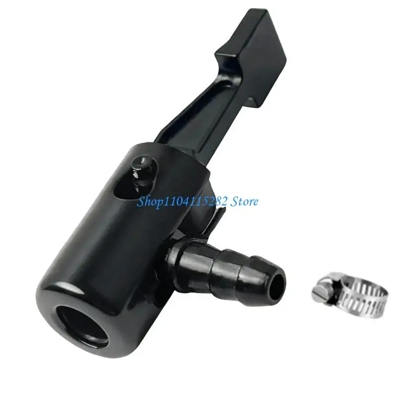 Black Metal Tire Valves Adapter 6.3MM Zinc Alloy Leak Proof for Easy Inflation
Black Metal Tire Valves Adapter 6.3MM Zinc Alloy Leak Proof for Easy Inflation