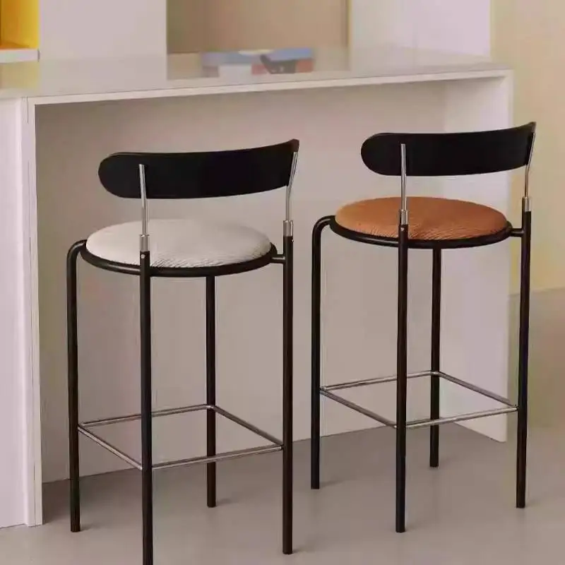 Lightweight Back Support Bar Chair Design Metal Nordic Office Bar Chair High Kitchen Breakfast Taburete Alto Club Furniture
Lightweight Back Support Bar Chair Design Metal Nordic Office Bar Chair High Kitchen Breakfast Taburete Alto Club Furniture