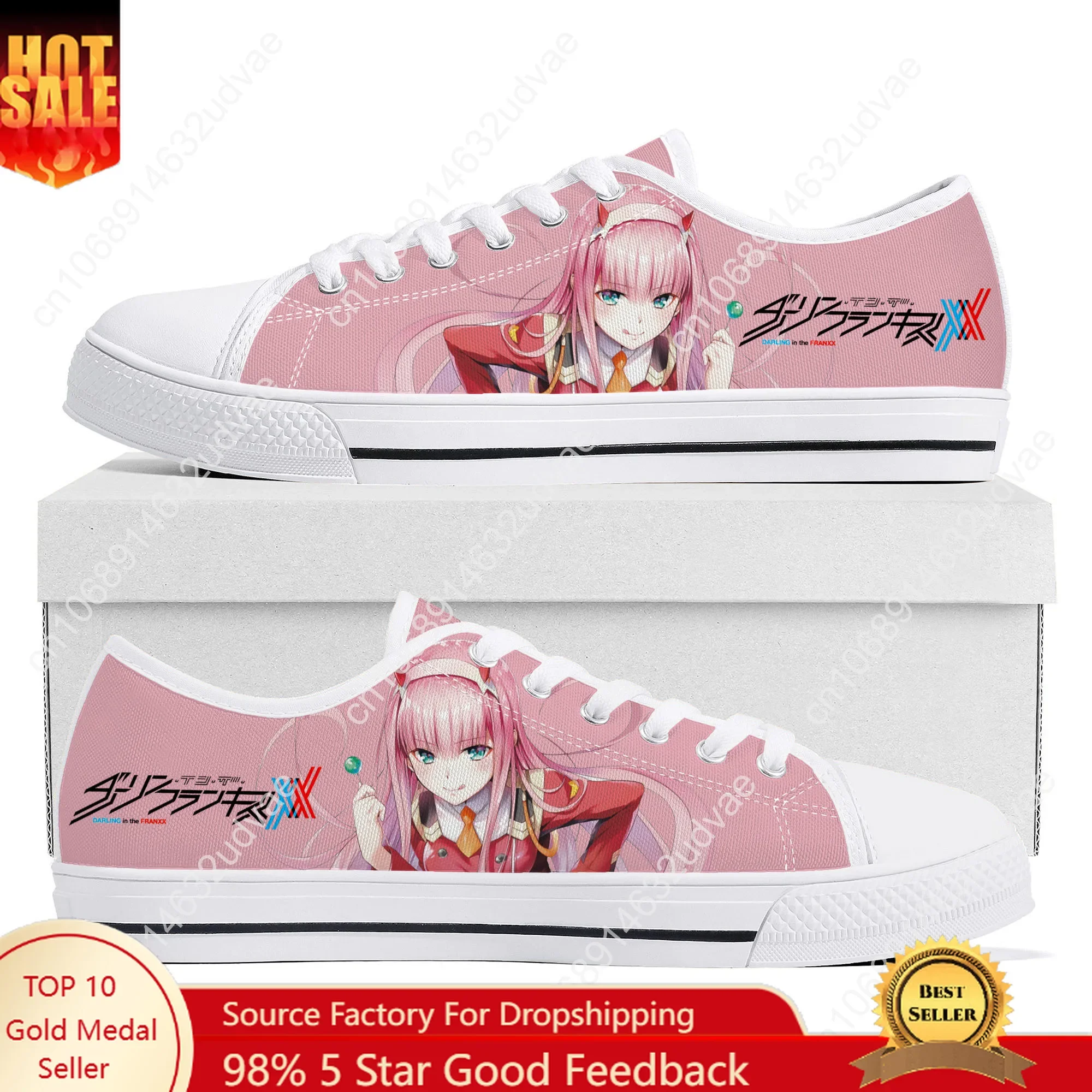 DARLING in the FRANXX Sneakers Low Top Shoes Men Women Teenager Canvas Sneaker Casual Custom Made Shoes Customize Shoe White
DARLING in the FRANXX Sneakers Low Top Shoes Men Women Teenager Canvas Sneaker Casual Custom Made Shoes Customize Shoe White
