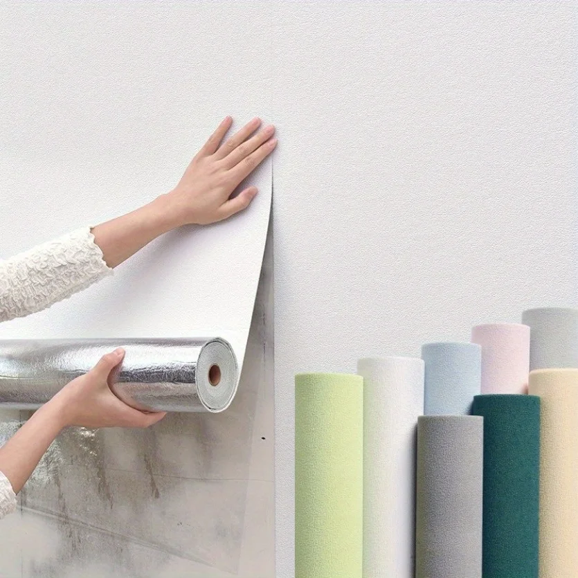 50cmx10m/2.8m Linen Wallpaper Self-adhesive Waterproof Moisture-proof Resistant Wall Stickers Living Room Wall background Decor
50cmx10m/2.8m Linen Wallpaper Self-adhesive Waterproof Moisture-proof Resistant Wall Stickers Living Room Wall background Decor