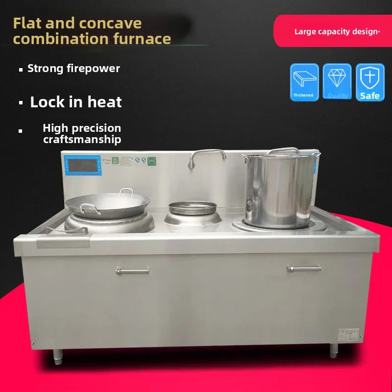 Коммерческая индукционная плита, плоская вогнутая комбинированная плита для жарки с двойной плитой, комбинированная плита для жарки в частной кухне
Коммерческая индукционная плита, плоская вогнутая комбинированная плита для жарки с двойной плитой, комбинированная плита для жарки в частной кухне