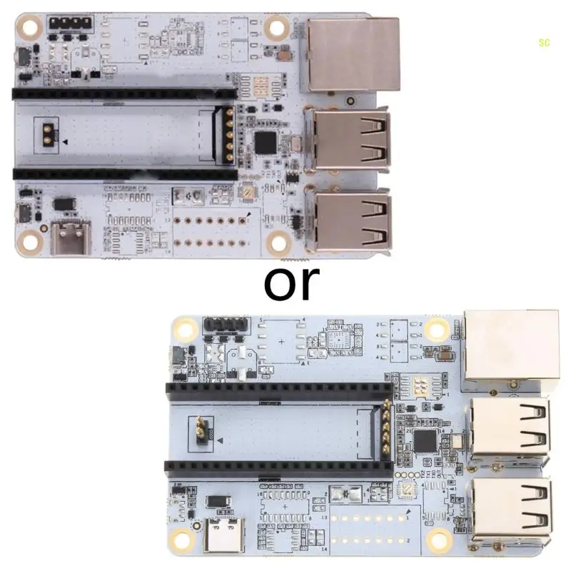 Плата расширения Задняя плата USB-концентратора для Milk V Linux с портом Ethernet RJ45, доступ к обычно используемому
Плата расширения Задняя плата USB-концентратора для Milk V Linux с портом Ethernet RJ45, доступ к обычно используемому