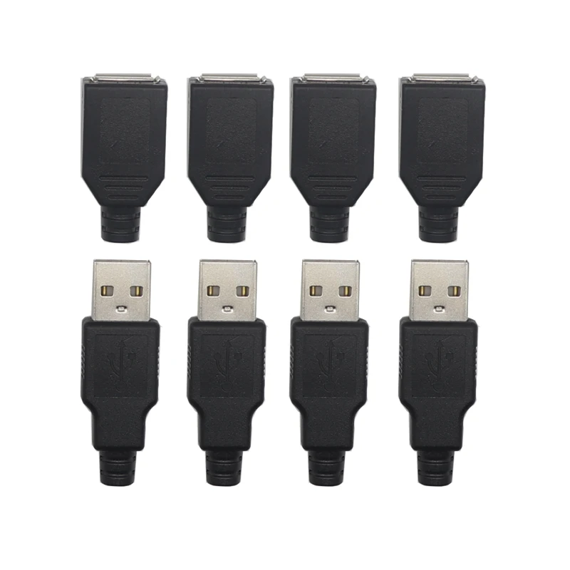 【10-2PCS】USB 2.0 Male Female Connectors Plug Welding Data OTG Line Wire Cable Connector DIY Accessories
【10-2PCS】USB 2.0 Male Female Connectors Plug Welding Data OTG Line Wire Cable Connector DIY Accessories