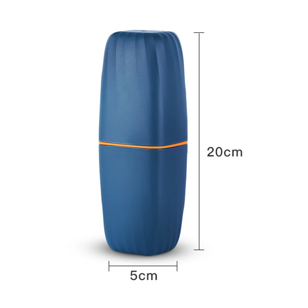 Toothbrush Case 2 Cups Portable Travel Mouthwash Storage Container PP Material Lightweight Sturdy Toothbrush Box Plastic
Toothbrush Case 2 Cups Portable Travel Mouthwash Storage Container PP Material Lightweight Sturdy Toothbrush Box Plastic
