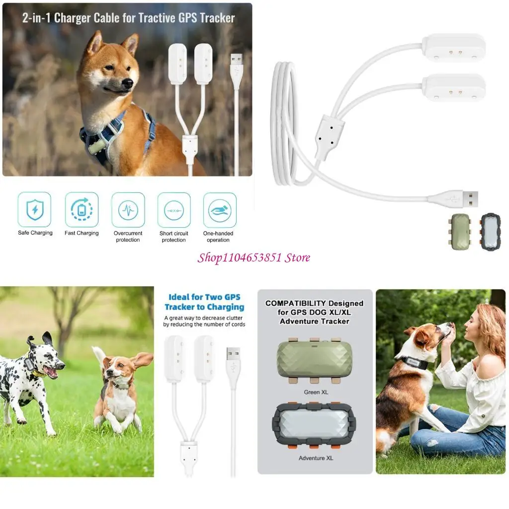 Double Port Charging Cable For DOG XL & XL Adventure Simultaneously Charges 2 Devices Magnetic Connection
Double Port Charging Cable For DOG XL & XL Adventure Simultaneously Charges 2 Devices Magnetic Connection