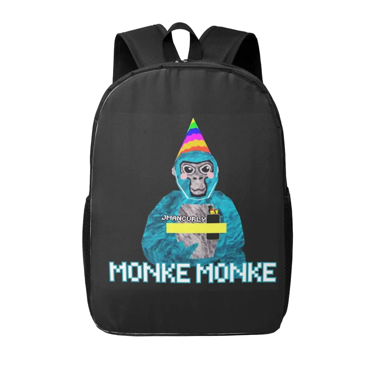Gorilla Tag Jmancurly Monke Vr Gamer Woman Backpacks Boys Girls Bookbag Children School Bags Portability Rucksack Shoulder Bag
Gorilla Tag Jmancurly Monke Vr Gamer Woman Backpacks Boys Girls Bookbag Children School Bags Portability Rucksack Shoulder Bag