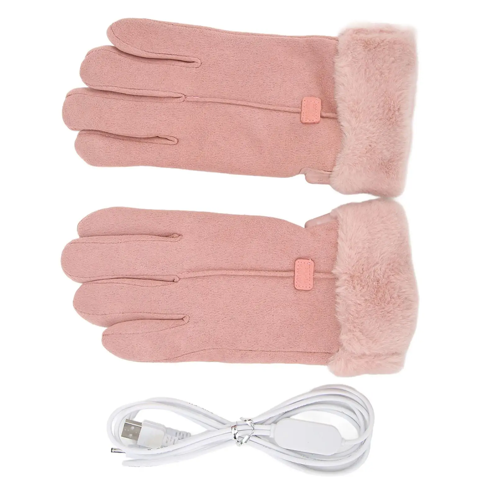 Motorcycle Hand Warmers Gloves Comfortable Pink Adjustable Temperature USB Heated Gloves Windproof for women for skiing Walking
Motorcycle Hand Warmers Gloves Comfortable Pink Adjustable Temperature USB Heated Gloves Windproof for women for skiing Walking