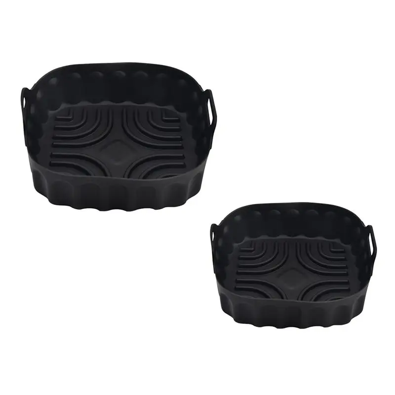 A56P-2PCS Air Fryer Silicone Baking Tray Reusable Square Air Fryer Pan Silicone Mold Microwave Pads Baking Mat Pot Tray, Durable
A56P-2PCS Air Fryer Silicone Baking Tray Reusable Square Air Fryer Pan Silicone Mold Microwave Pads Baking Mat Pot Tray, Durable