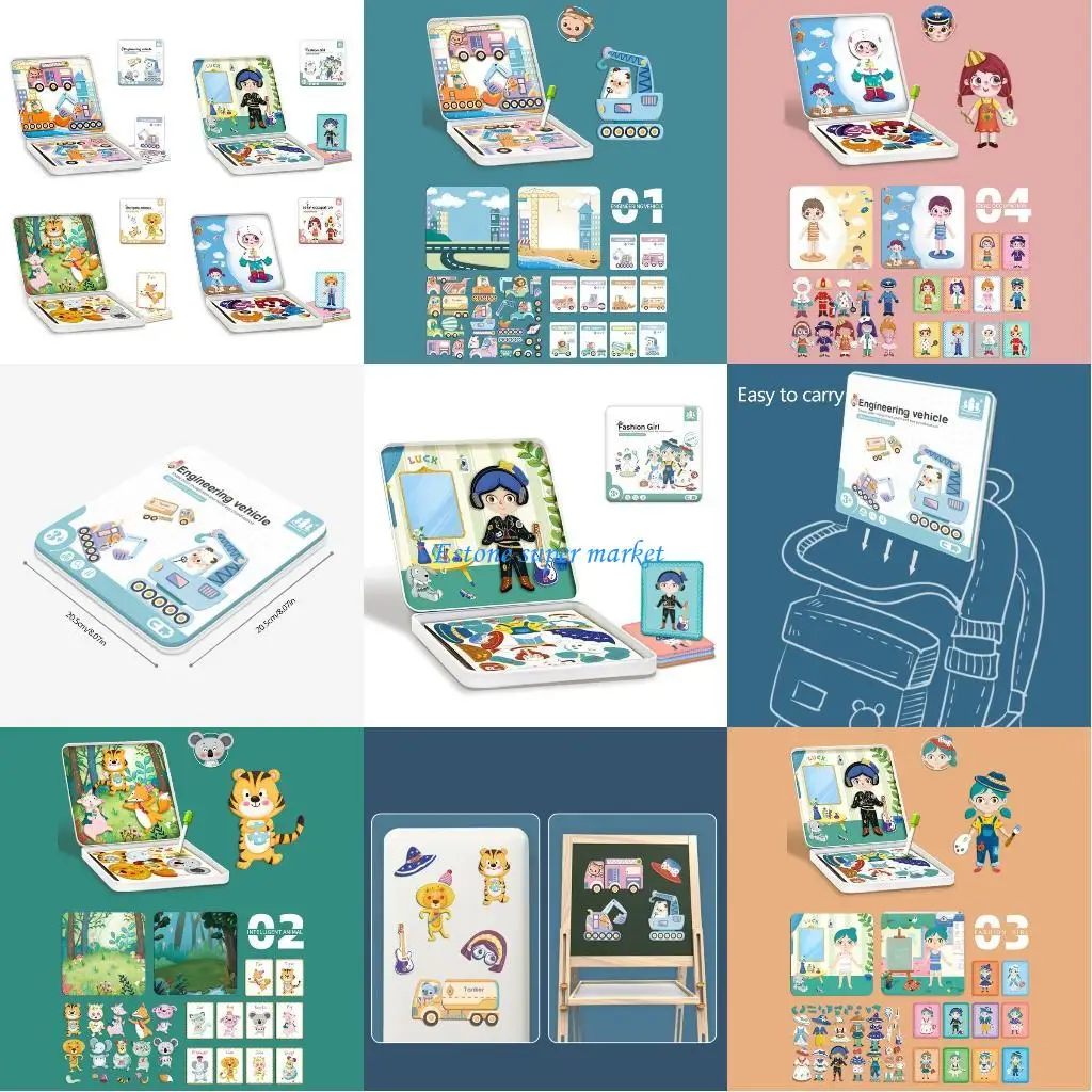 090B Wooden Educational Puzzle Games Animals Vehicle Drawing Board Easel for Kids Toddler 3+
090B Wooden Educational Puzzle Games Animals Vehicle Drawing Board Easel for Kids Toddler 3+