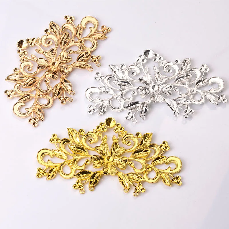 New alloy antique accessories, inlaid, flower disc hair crown headgear accessories handmade DIY factory direct sales
New alloy antique accessories, inlaid, flower disc hair crown headgear accessories handmade DIY factory direct sales