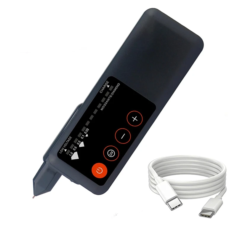 Professional Diamond Tester Rechargeable, Electronic Diamond Gem Tester And Tester-Suitable For Novice Diamond Selector
Professional Diamond Tester Rechargeable, Electronic Diamond Gem Tester And Tester-Suitable For Novice Diamond Selector