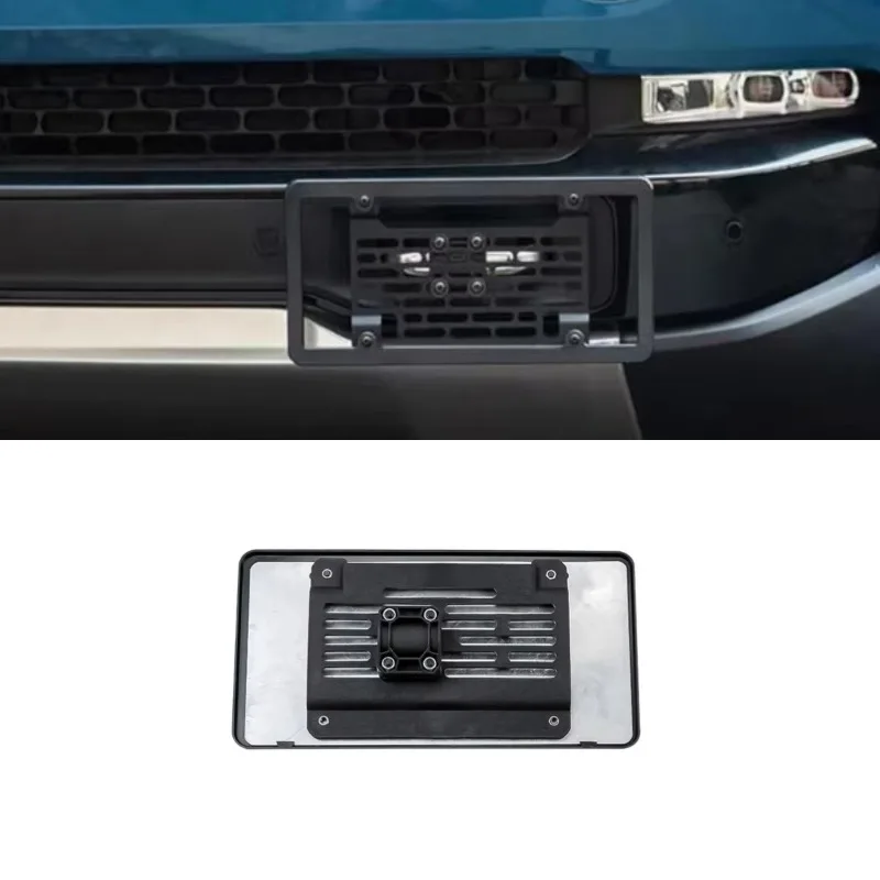 Front License Plate Holder Inch Nut Non Perforated Protective Frame For Rivian R1S R1T
Front License Plate Holder Inch Nut Non Perforated Protective Frame For Rivian R1S R1T