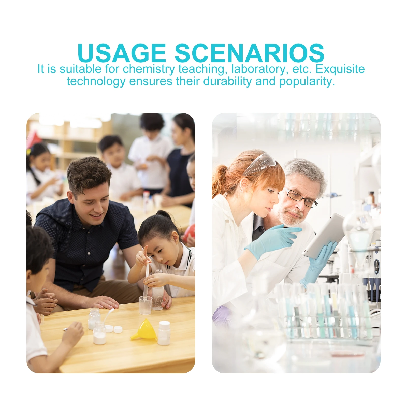 2Pcs Flask Support Holder Round Bottom Cork Stand Lab Flask Base Pad Chemical Resistant Non-Slip Experiment Equipment Accessory
2Pcs Flask Support Holder Round Bottom Cork Stand Lab Flask Base Pad Chemical Resistant Non-Slip Experiment Equipment Accessory