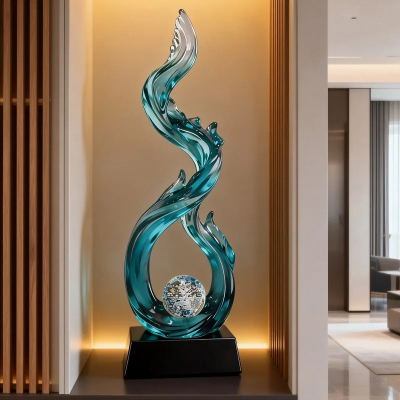 Home Decor Wind And Water Rising Sculpture Ornaments,Luxury Living Room Entrance,TV Cabinet,Vertical Art Decoration Gift
Home Decor Wind And Water Rising Sculpture Ornaments,Luxury Living Room Entrance,TV Cabinet,Vertical Art Decoration Gift