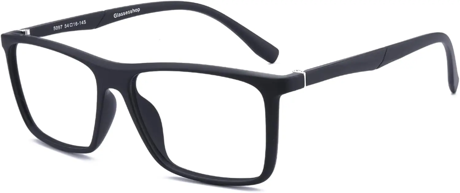 Blue Light Blocking Glasses for Men Rectangle Computer Gaming Eyewear Black
Blue Light Blocking Glasses for Men Rectangle Computer Gaming Eyewear Black