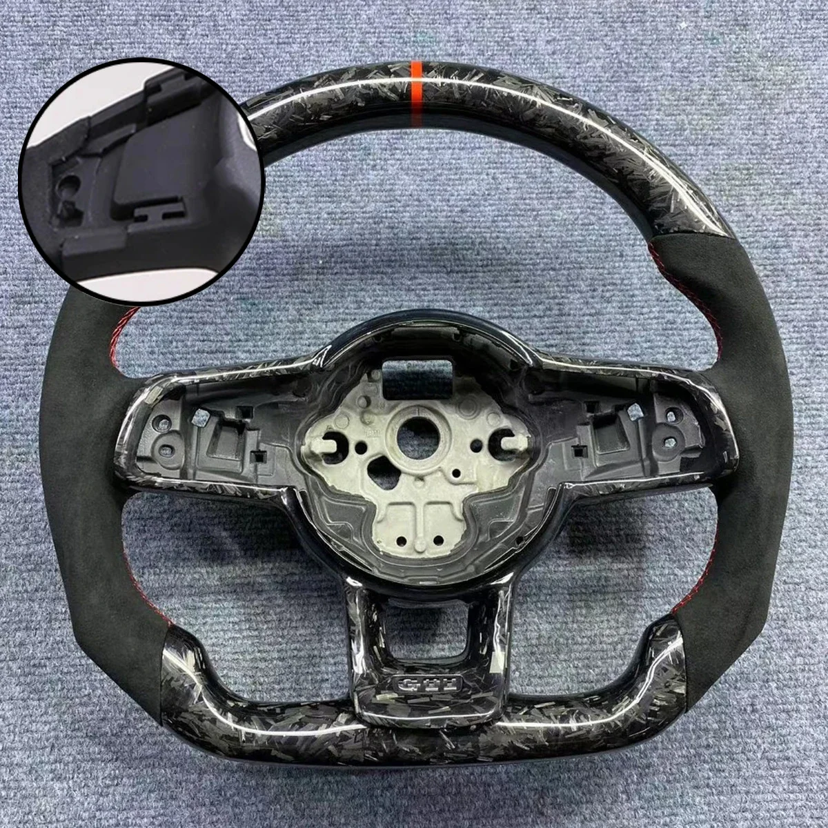 For Volkswagen Golf 7 7.5 GTI GTD GTE R 2013-2020 Red Forged Real Carbon Fiber Steering Wheel Upgrade And Modification
For Volkswagen Golf 7 7.5 GTI GTD GTE R 2013-2020 Red Forged Real Carbon Fiber Steering Wheel Upgrade And Modification