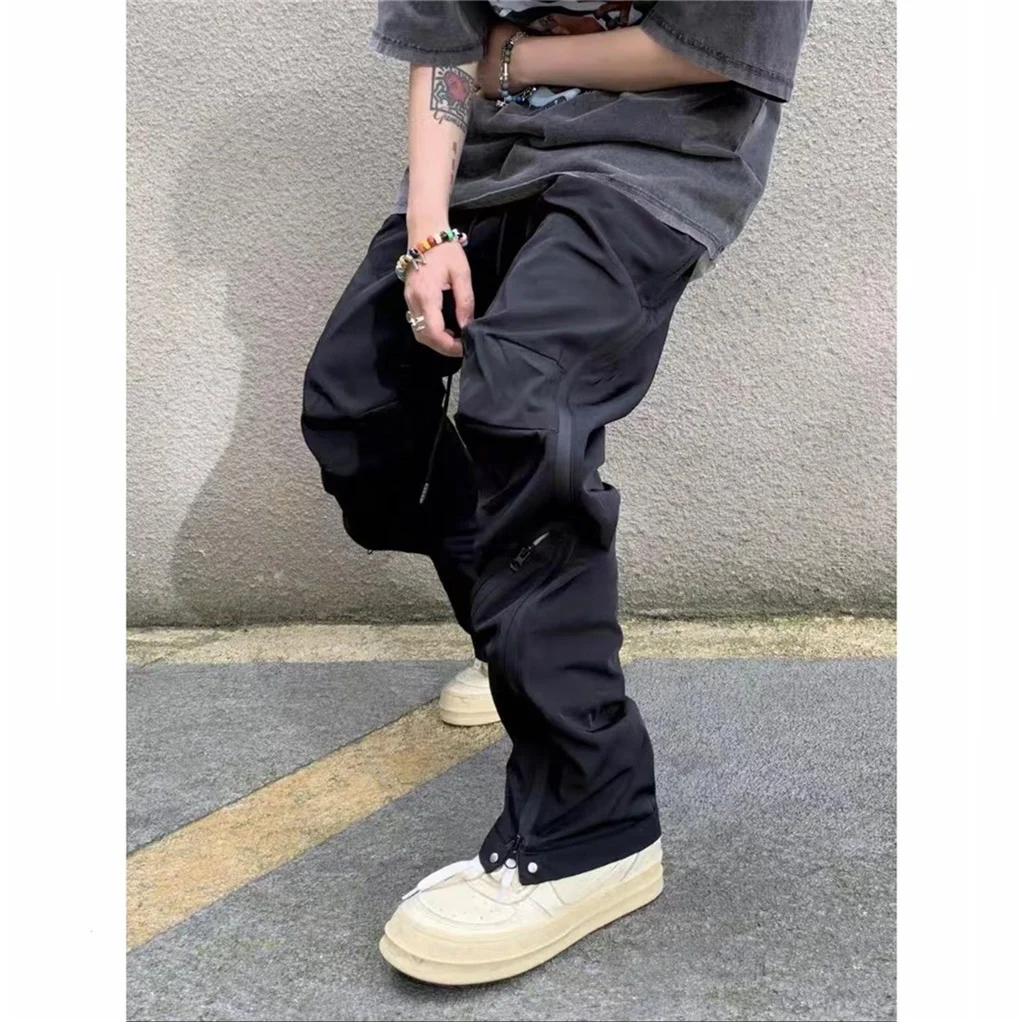 Trendy Zip Splice High Street Casual Workwear Pants ex Side Glue Pants Youthful Vitali Sle Four Seasons Universal
Trendy Zip Splice High Street Casual Workwear Pants ex Side Glue Pants Youthful Vitali Sle Four Seasons Universal