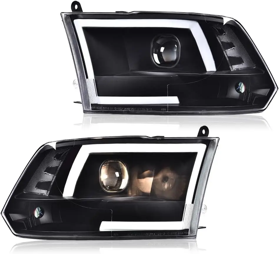 Светодиодные фары DRL, совместимые с проектором Dodge Ram 1500 2500 3500 2009-2012, черный корпус, фары НЕ подходят для двухлучей, НЕ F
Светодиодные фары DRL, совместимые с проектором Dodge Ram 1500 2500 3500 2009-2012, черный корпус, фары НЕ подходят для двухлучей, НЕ F