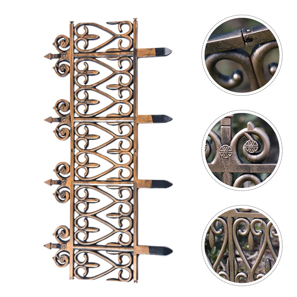 3pcs Retro Garden Fence Plastic Waterproof Reusable Decorative Fencing For Outdoor Yard Flowerbed Border Lawn Edging
3pcs Retro Garden Fence Plastic Waterproof Reusable Decorative Fencing For Outdoor Yard Flowerbed Border Lawn Edging
