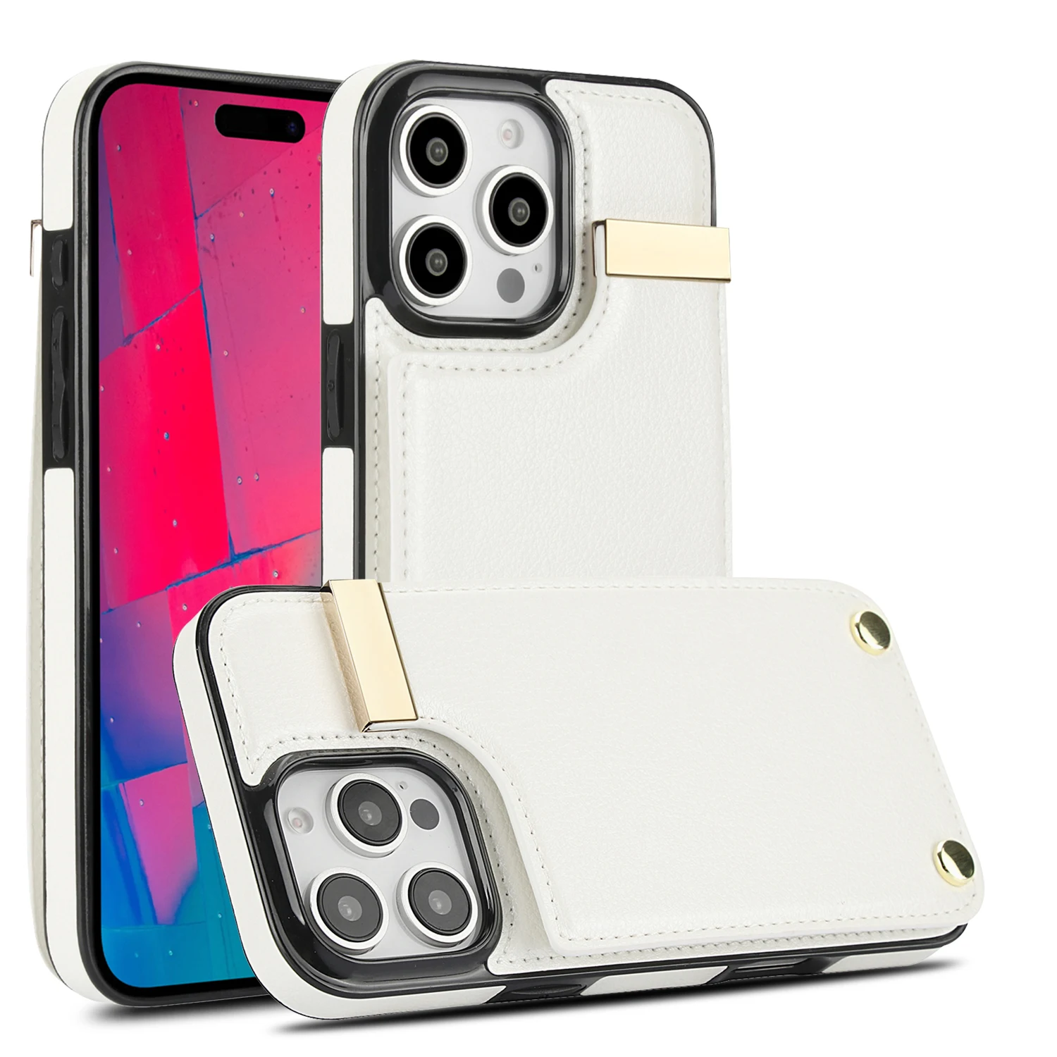 Luxury Leather Wallet Card Slot Phone Case For iPhone 16 15 14 Plus 13 Pro 12 11 X XS Max XR SE promax Purse Flip Stand Cover
Luxury Leather Wallet Card Slot Phone Case For iPhone 16 15 14 Plus 13 Pro 12 11 X XS Max XR SE promax Purse Flip Stand Cover