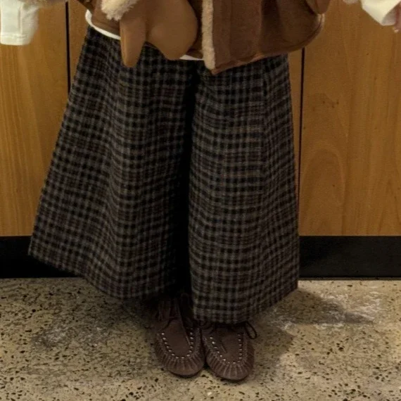 Girls Pants 2025 Autumn and Winter New Children's Clothing Korean Style Girls Baby Fashion Loose Plaid Plus Velvet Pants
Girls Pants 2025 Autumn and Winter New Children's Clothing Korean Style Girls Baby Fashion Loose Plaid Plus Velvet Pants