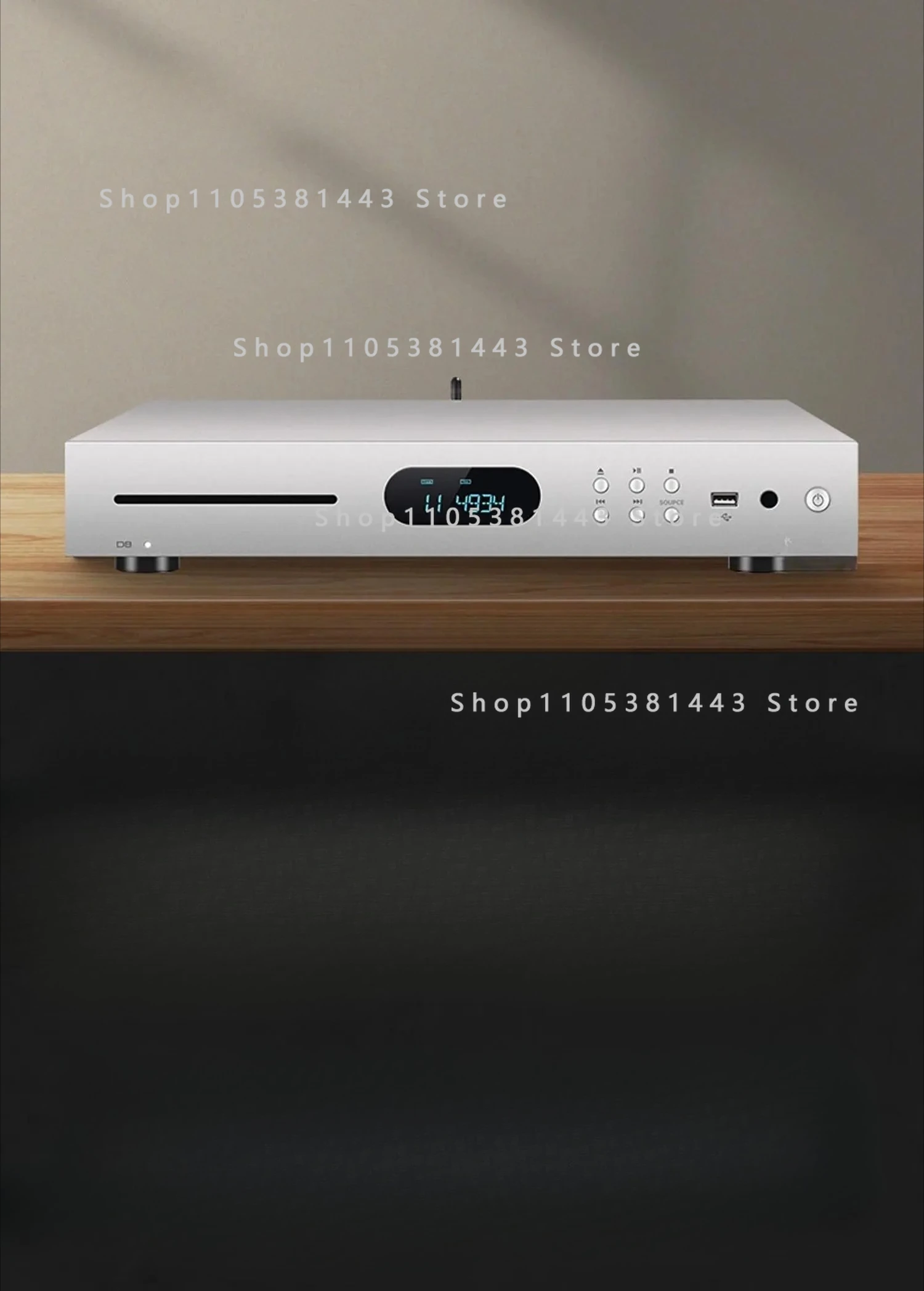 Player for Lossless Music - Features USB Drive Support, Coaxial & Optical Outputs for Versatile Premium CD Transport
Player for Lossless Music - Features USB Drive Support, Coaxial & Optical Outputs for Versatile Premium CD Transport