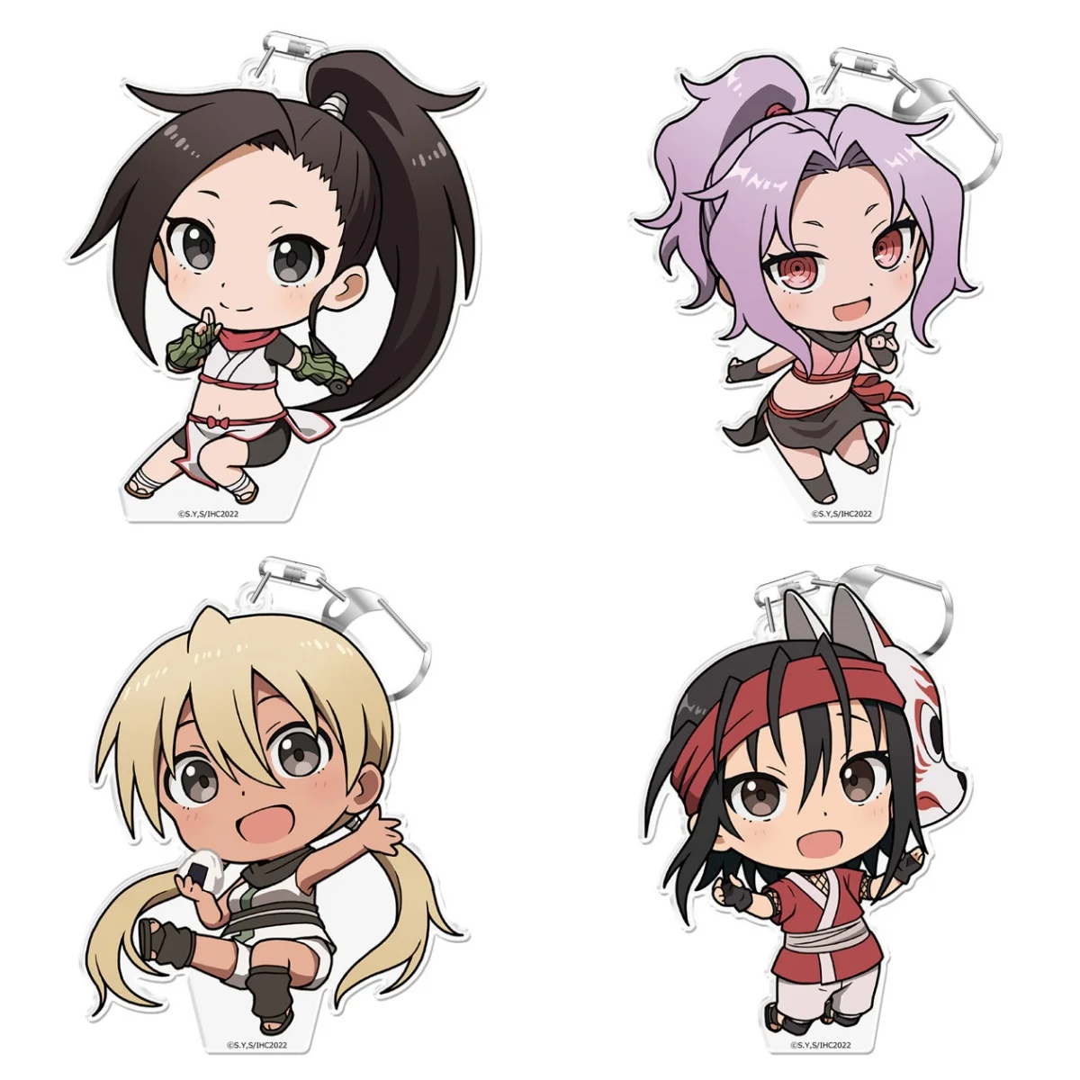 Anime In the Heart of Kunoichi Tsubaki Keychain Pendant Bag Car Keychain Accessories Cell phone Acrylic Key Rings Decor Gift
Anime In the Heart of Kunoichi Tsubaki Keychain Pendant Bag Car Keychain Accessories Cell phone Acrylic Key Rings Decor Gift