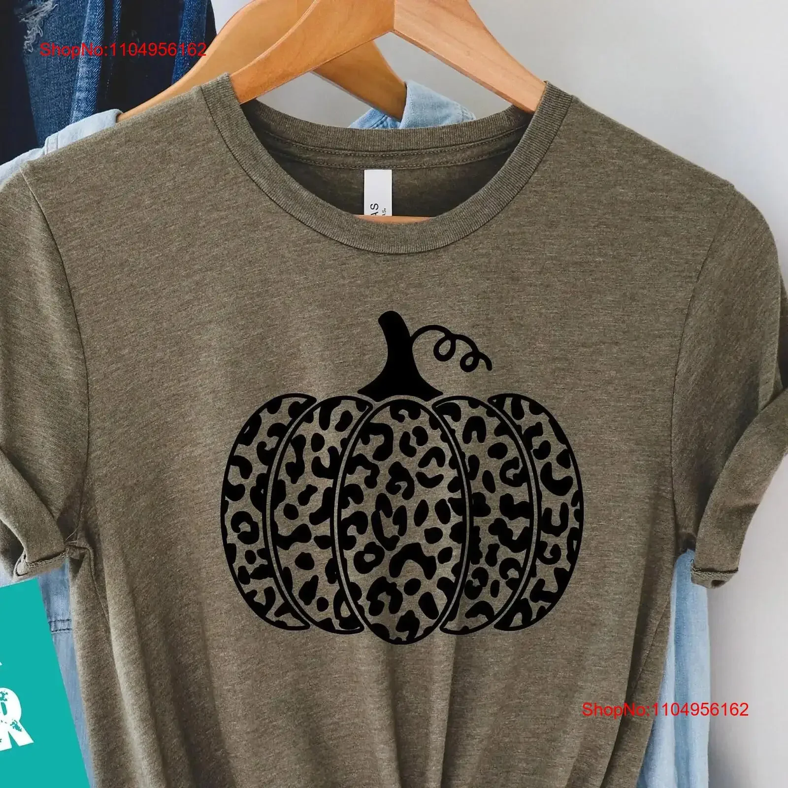Leopard Pumpkin T Shirt Fall Women Halloween vintage Washed Breathable graphic fashion designer clothes Comfortable Stretched
Leopard Pumpkin T Shirt Fall Women Halloween vintage Washed Breathable graphic fashion designer clothes Comfortable Stretched