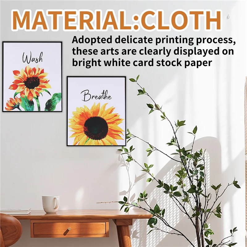 ABDE-6 шт. Подсолнух Декор для ванной комнаты Relax Soak Unwind Настенная живопись Искусство для женщин и девочек Колледж Гостиная Ванная комната Детская
ABDE-6 шт. Подсолнух Декор для ванной комнаты Relax Soak Unwind Настенная живопись Искусство для женщин и девочек Колледж Гостиная Ванная комната Детская