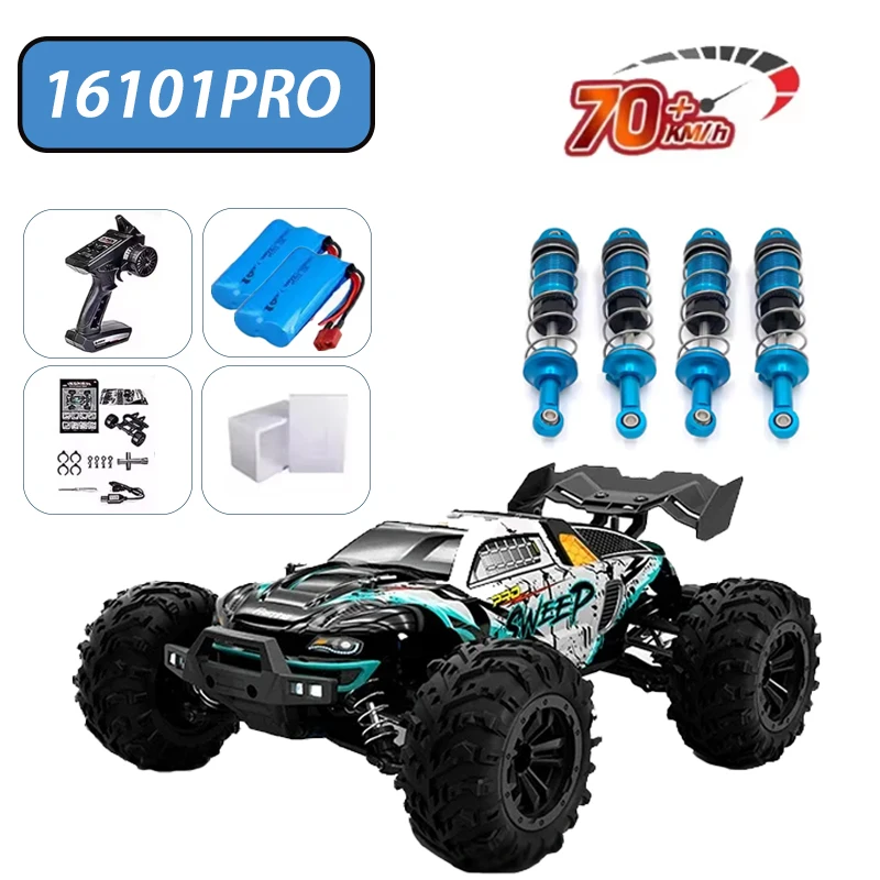 Радиоуправляемая машинка SCY 16101PRO 16102PRO, 1:16, 4WD, бесщеточный двигатель, 70 км/ч, высокоскоростная, на пульте управления, гоночная, игрушка-подарок для детей
Радиоуправляемая машинка SCY 16101PRO 16102PRO, 1:16, 4WD, бесщеточный двигатель, 70 км/ч, высокоскоростная, на пульте управления, гоночная, игрушка-подарок для детей