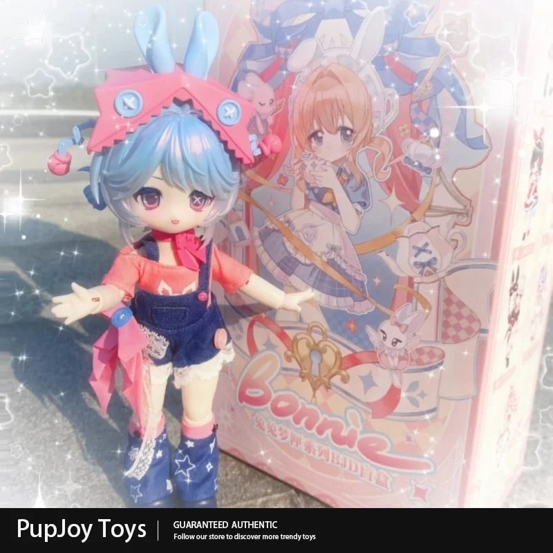 Новая серия Blind Box «Кролик-мечта» 1/12 BJD: Привлекательная кукла, игрушки для обмена костюмами, модный сувенир, таинственная коробка в подарок
Новая серия Blind Box «Кролик-мечта» 1/12 BJD: Привлекательная кукла, игрушки для обмена костюмами, модный сувенир, таинственная коробка в подарок