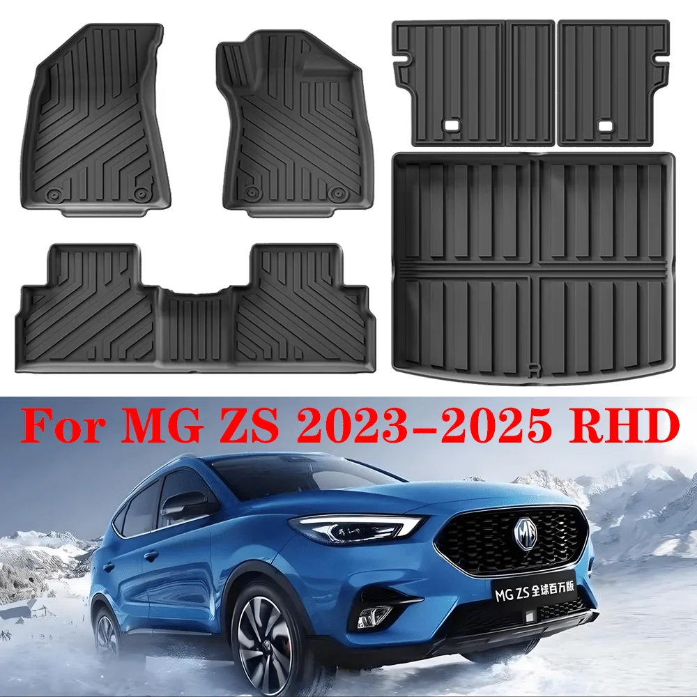 Коврики TPE для MG ZS RHD 2023 2024 2025 Pure Electric, всепогодные противоскользящие водонепроницаемые коврики для багажника на передний и задний ряд и грузовой коврик
Коврики TPE для MG ZS RHD 2023 2024 2025 Pure Electric, всепогодные противоскользящие водонепроницаемые коврики для багажника на передний и задний ряд и грузовой коврик