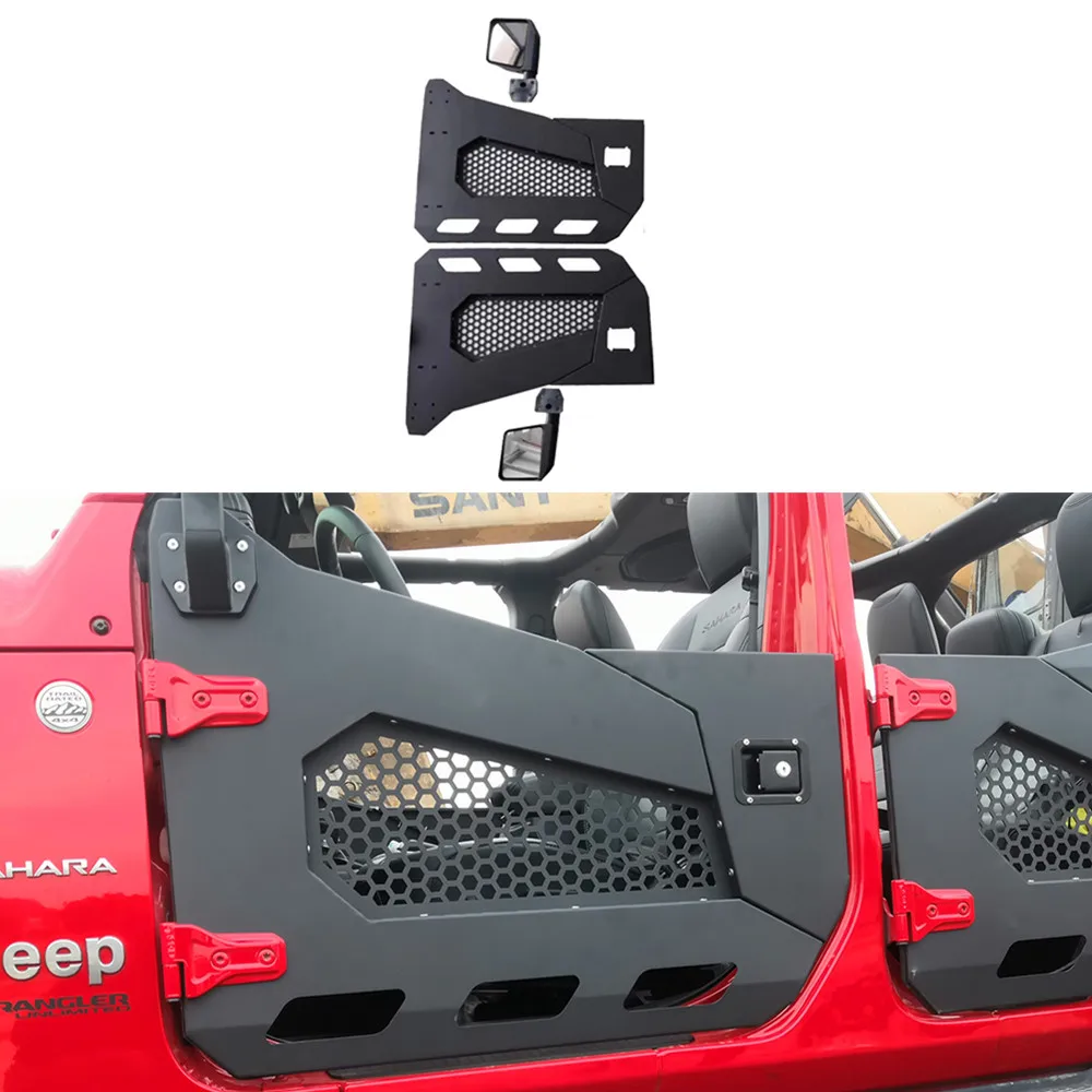 1 Set Black Steel Half Door With Rearview Mirrors 2 Door For Jeep Wrangler JK 2007-2017 J364
1 Set Black Steel Half Door With Rearview Mirrors 2 Door For Jeep Wrangler JK 2007-2017 J364