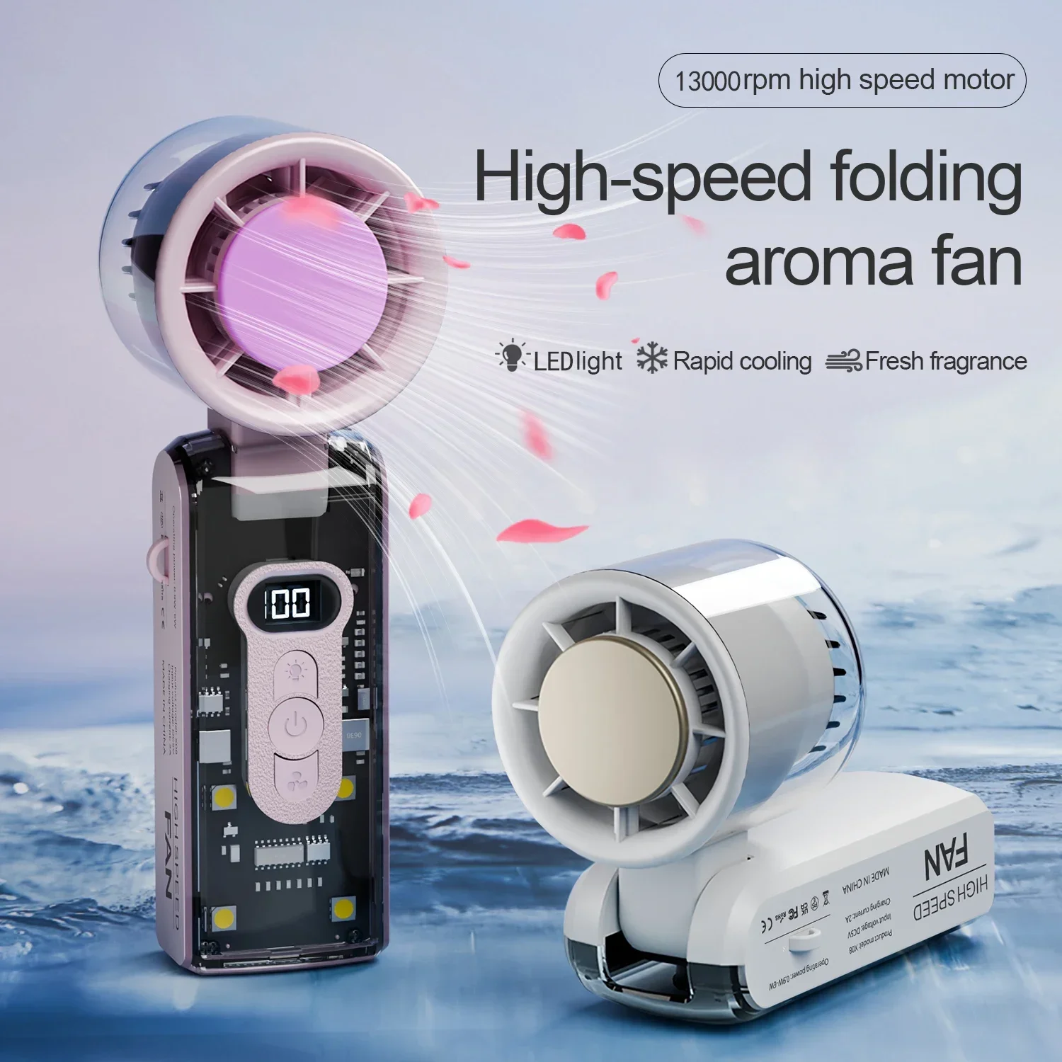 Hot 2025 3600mAh Mini High Wind Power Handheld Fan Aromatherapy Portable Fan USB Rechargeable Outdoor Turbo Fan Air Conditioner
Hot 2025 3600mAh Mini High Wind Power Handheld Fan Aromatherapy Portable Fan USB Rechargeable Outdoor Turbo Fan Air Conditioner