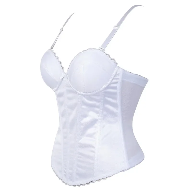 White Women Strap Corset Bustier Bridal Overbust Corsets Women Korset with Cup Lingerie Waist Slimming Cincher Corset Outfit
White Women Strap Corset Bustier Bridal Overbust Corsets Women Korset with Cup Lingerie Waist Slimming Cincher Corset Outfit