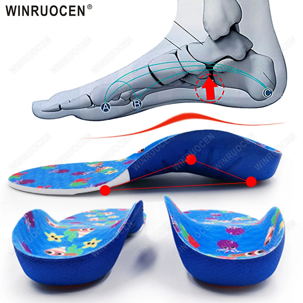 Orthopedic Insoles for Shoes Flat Foot Arch Support Kids Children Soles Sports Breathable Pads Correction insole Accessories
Orthopedic Insoles for Shoes Flat Foot Arch Support Kids Children Soles Sports Breathable Pads Correction insole Accessories