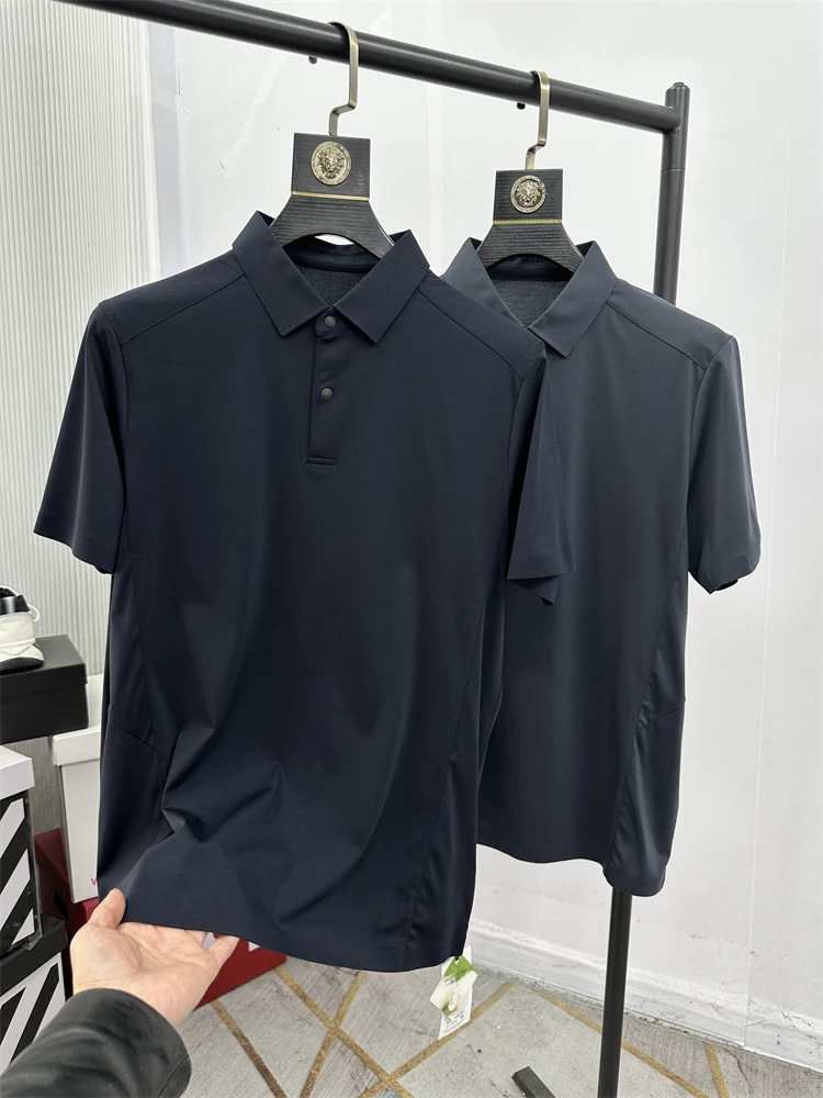 Новая летняя модная высококачественная мужская футболка для активного отдыха, влагоотводящая, дышащая, повседневная, деловая, с коротким рукавом
Новая летняя модная высококачественная мужская футболка для активного отдыха, влагоотводящая, дышащая, повседневная, деловая, с коротким рукавом