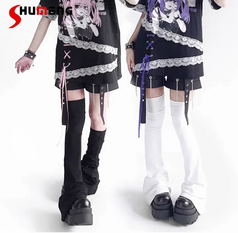 Japanese Spicy Girls Harajuku Leg Warmers Y2k Over Knee Pile Socks Black Flare Long Socks Thigh High Socks Women Leg Covers
Japanese Spicy Girls Harajuku Leg Warmers Y2k Over Knee Pile Socks Black Flare Long Socks Thigh High Socks Women Leg Covers