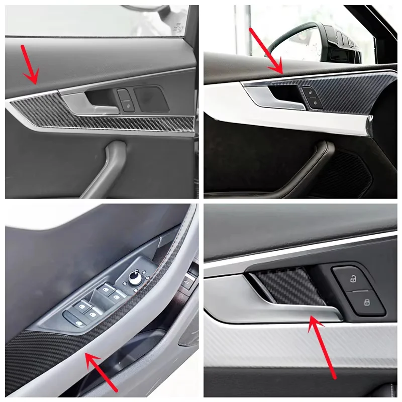 Car Door Bowl Handle Windows Control Panel Modification Cover Trim Strips Stickers For Audi A4 B9 2017 Car Interior Accessories
Car Door Bowl Handle Windows Control Panel Modification Cover Trim Strips Stickers For Audi A4 B9 2017 Car Interior Accessories