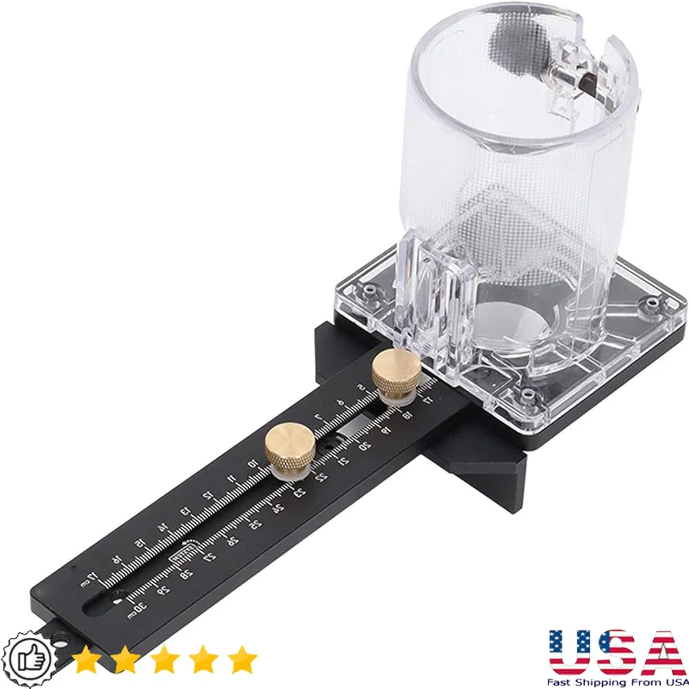 Wood Trimmer Router Base Circle Cutter Jig 8mm Pin Woodworking Tool Durable CNC Machined Accessory
Wood Trimmer Router Base Circle Cutter Jig 8mm Pin Woodworking Tool Durable CNC Machined Accessory