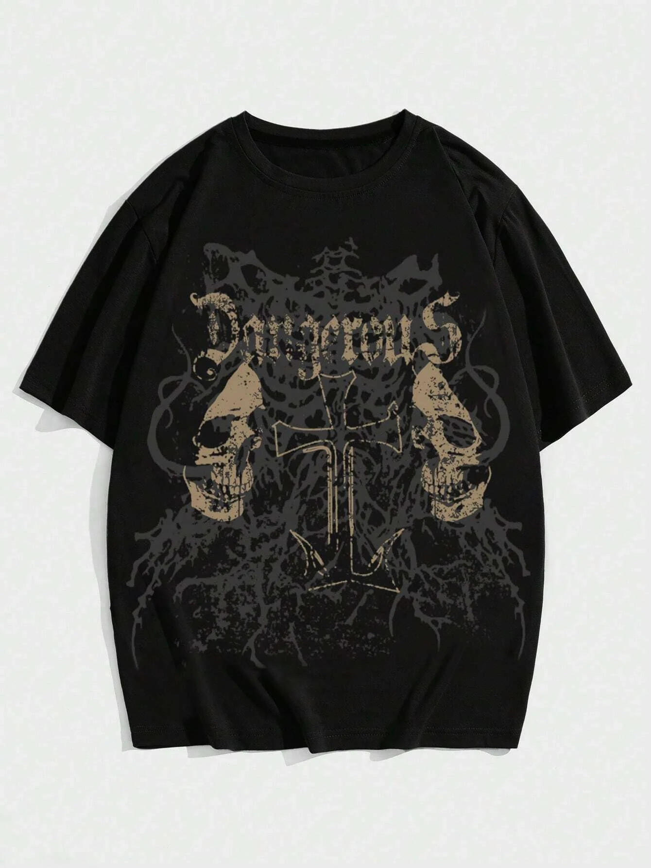 Футболка с принтом черепа в стиле гранж-панк, роскошная модная повседневная классическая футболка больших размеров, мужская и женская летняя хлопковая футболка
Футболка с принтом черепа в стиле гранж-панк, роскошная модная повседневная классическая футболка больших размеров, мужская и женская летняя хлопковая футболка