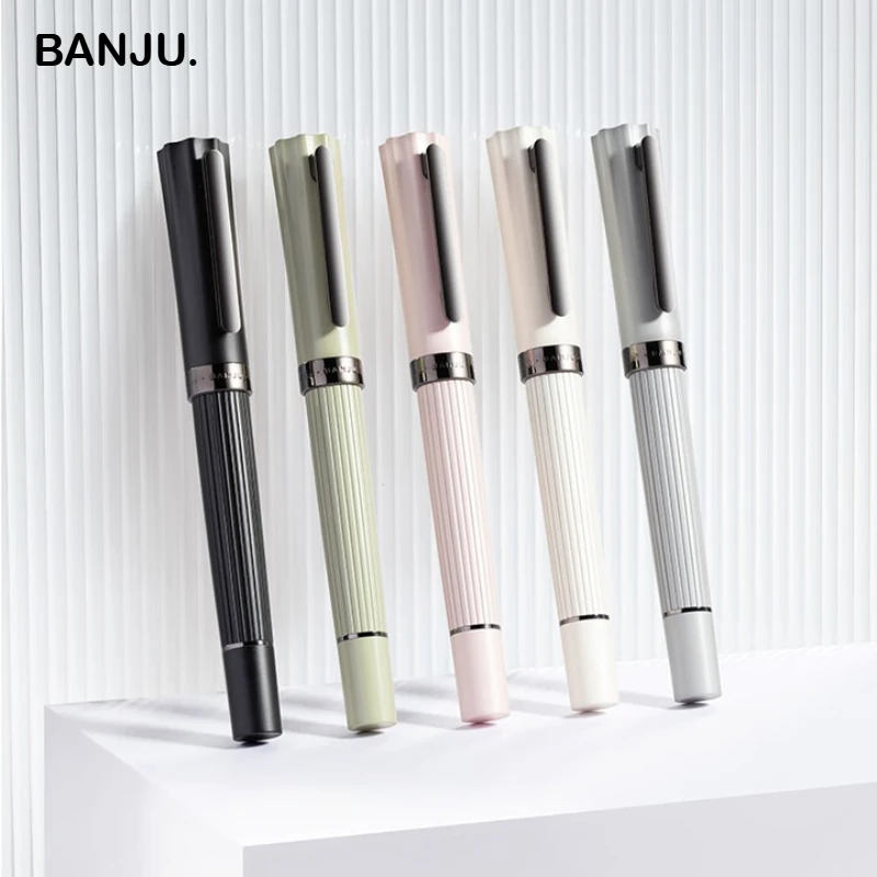 Набор перьевых ручек серии BANJU Ferris Wheel EF/F/M/изогнутый для практики письма, бизнес-подарок, офисные школьные принадлежности, канцелярские принадлежности
Набор перьевых ручек серии BANJU Ferris Wheel EF/F/M/изогнутый для практики письма, бизнес-подарок, офисные школьные принадлежности, канцелярские принадлежности