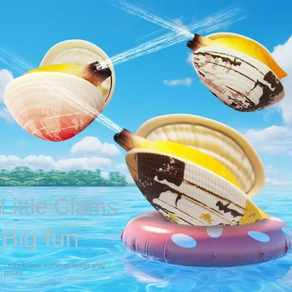 Portable Water Spray Toy Simulation Clam Press-type Water Spray Tricky Toys Beach Water Play Toy
Portable Water Spray Toy Simulation Clam Press-type Water Spray Tricky Toys Beach Water Play Toy