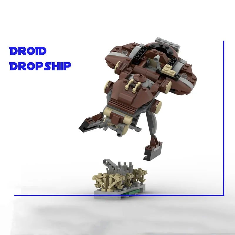 240 шт., Star Beater Droid, Прямая поставка, захватывающая и падение, MOC, сделай сам, образовательная модель, строительные блоки, игрушки на день рождения, подарок
240 шт., Star Beater Droid, Прямая поставка, захватывающая и падение, MOC, сделай сам, образовательная модель, строительные блоки, игрушки на день рождения, подарок