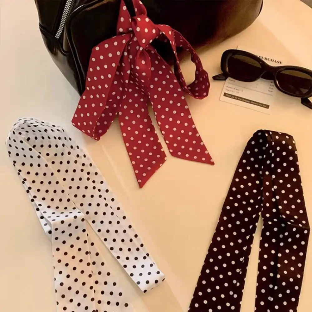 All-match Bow Ties Long Silk Scarf Ice Cream Printed Plaid Scarf Floral Hair Band Long Ribbon Scarves Female
All-match Bow Ties Long Silk Scarf Ice Cream Printed Plaid Scarf Floral Hair Band Long Ribbon Scarves Female