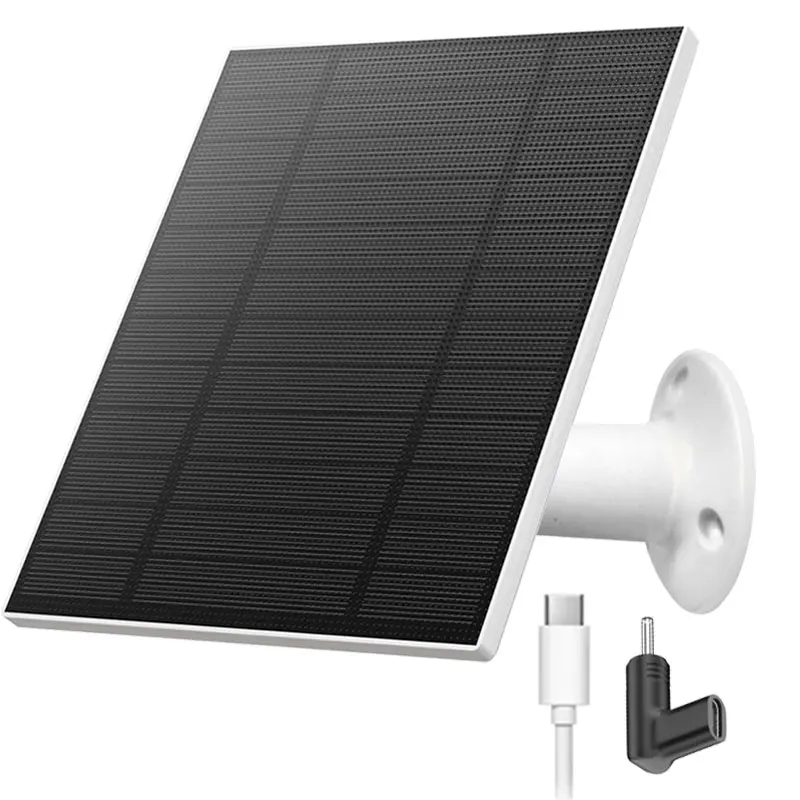 Waterproof Solar Panels for Ring Stick Up Cam/Pro Battery Ring Spotlight Cam Plus/Pro Battery, with USB-C to DC3.5 Plug Adapter
Waterproof Solar Panels for Ring Stick Up Cam/Pro Battery Ring Spotlight Cam Plus/Pro Battery, with USB-C to DC3.5 Plug Adapter